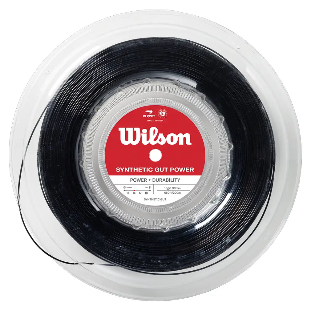 Wilson Synthetic Gut 16 Reel Tennis String