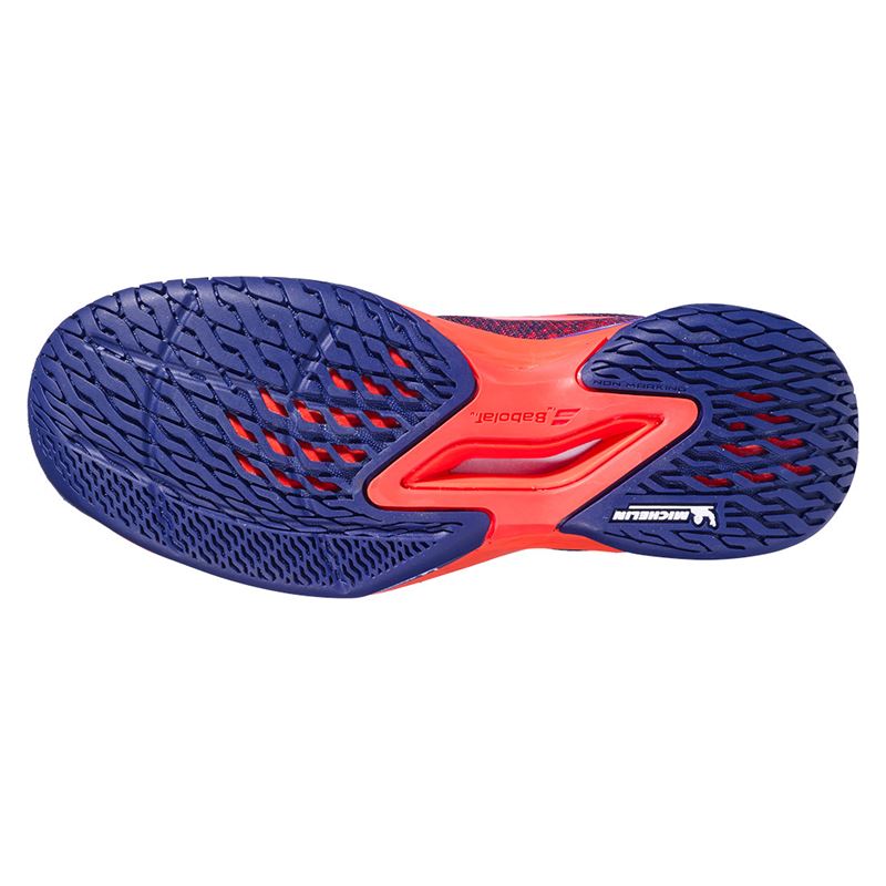 Chaussures De Tennis Babolat Jet Mach 3 Kids – Taille EU 31, Semelle Plate, Largeur Moyenne, Laçage - 7