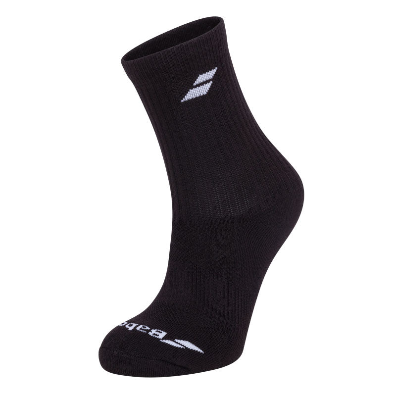 Babolat Unisex Long Tennis Athletic Socks 3 Pack Medium