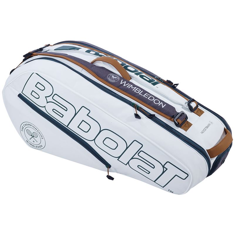 Babolat Pure Wimbledon 6 Pack Racquets Tennis Bag